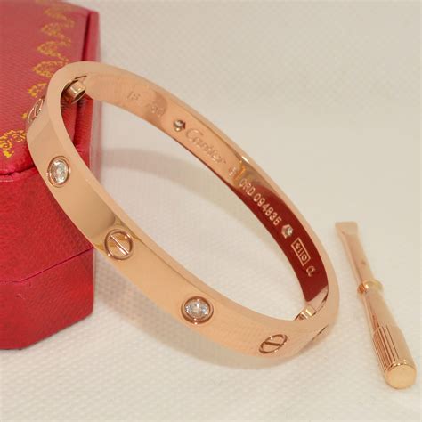 cartier copy love bracelet